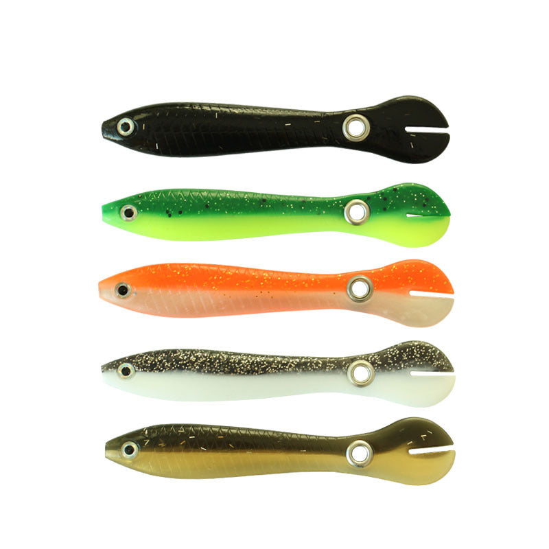 A Mock Lure Can Bounce With Slip Mechanism Artificial Swimming Soft Fishing Bait For Bass Trout Pike Spring Autumn