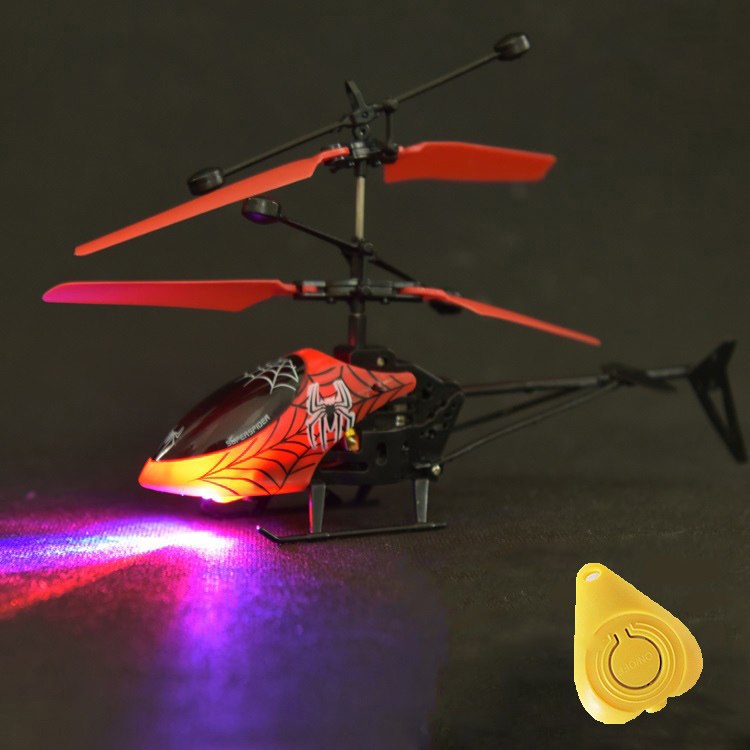 Night Market Luminous Induction Helicopter