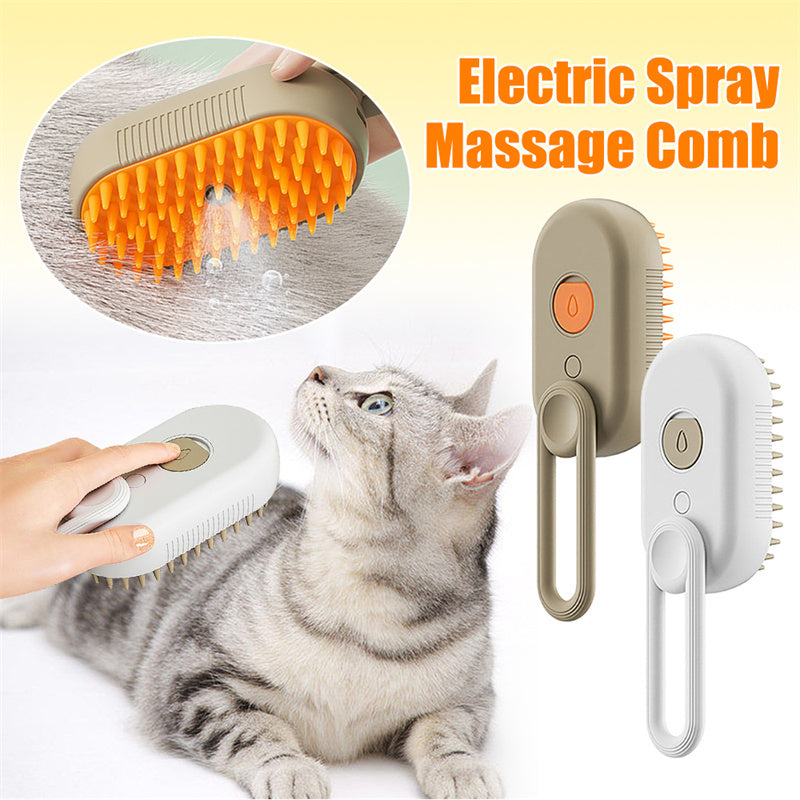 Pet Peigne Chien Vaporisateur Électrique Massage
