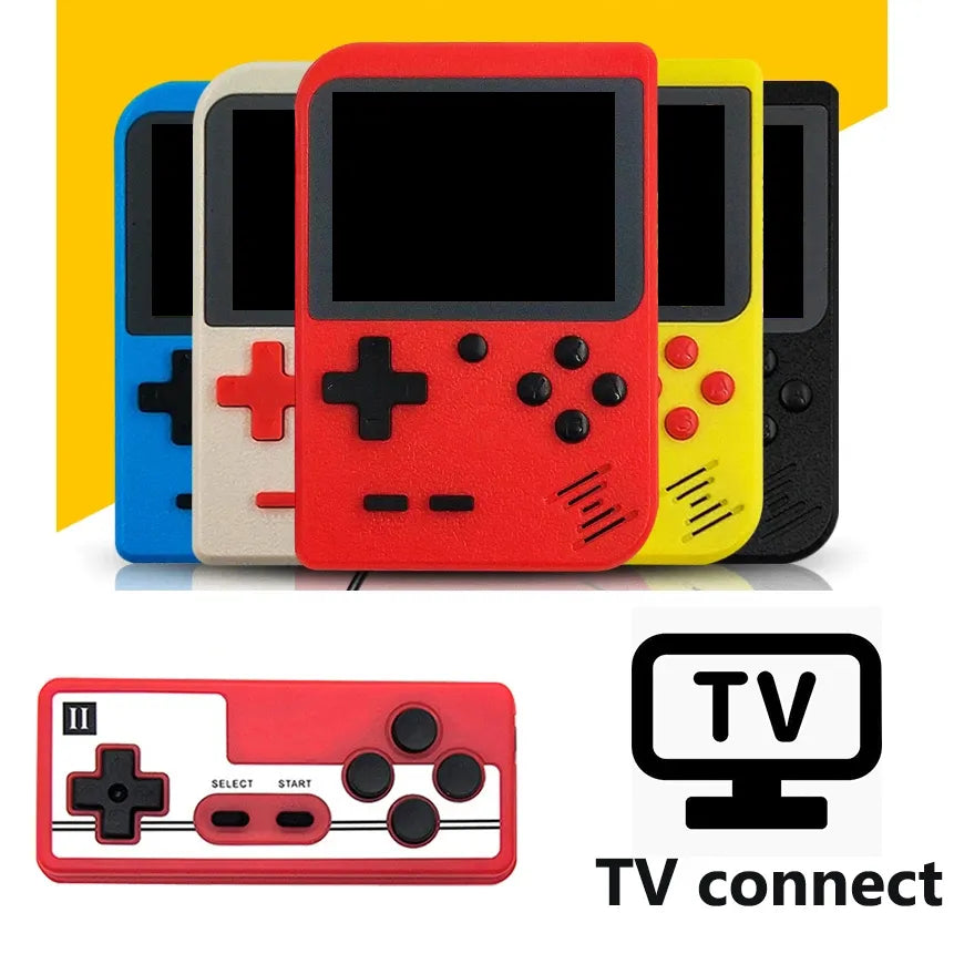 2022 New Portable Retro Video Console Handheld Game Advance Players support 400 Games 2.4 Inch Game Console Double Play