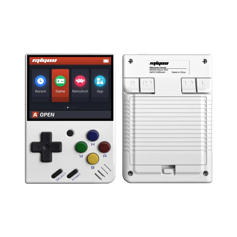 MIYOO MINI V4 PortableRetro Handheld Game Console 2.8Inch IPS Screen Video Game Consoles Linux System Classic Gaming Emulator