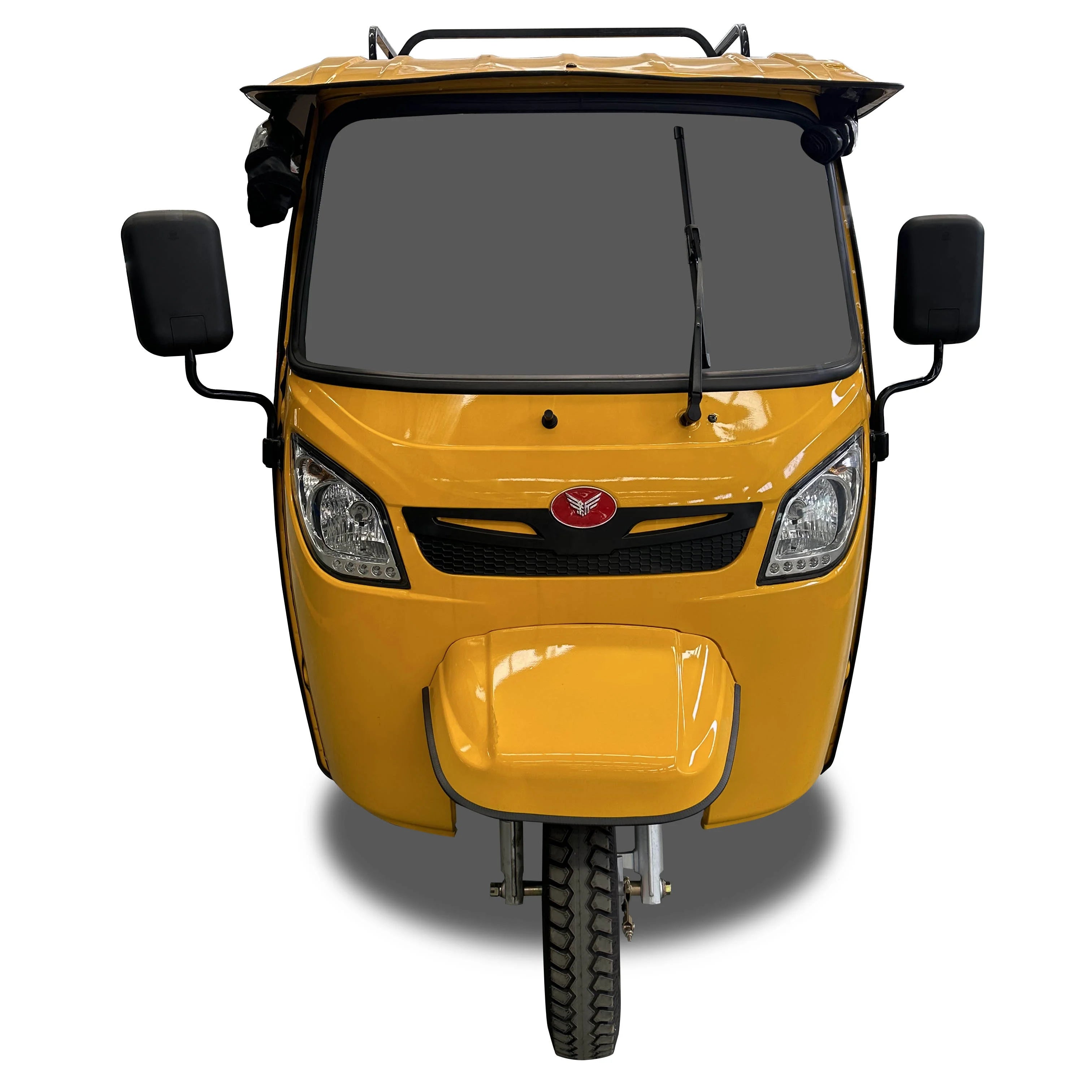 Passenger Motorized Tricycle Water Cooled Engine Gasoline Tricycle 9 Seats Three Wheel Moto Taxi