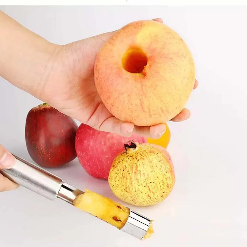 Stainless Steel Fruit Corer Apple Seed Remover Home Vegetable Tool for Red Dates Pear Hawthorn Cool Gadgets Kitchen Accessories
