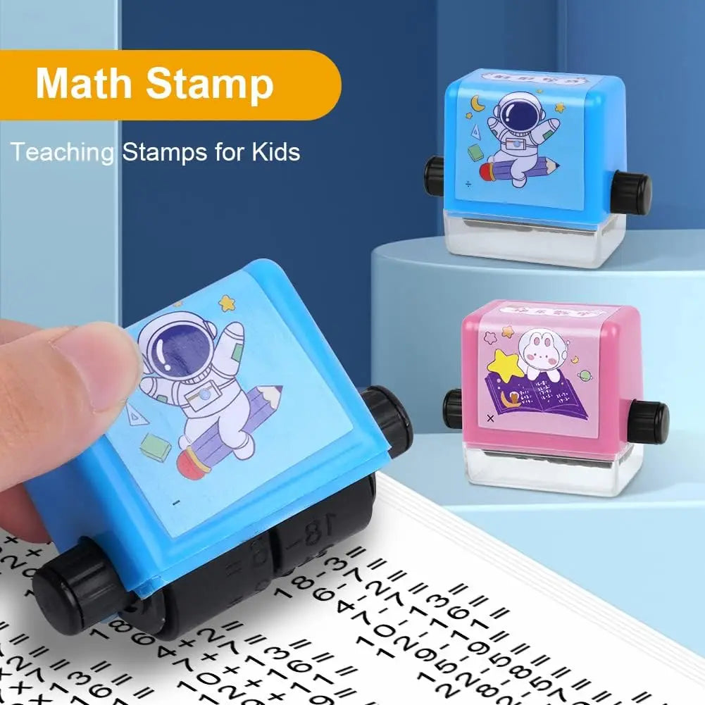Math Practice Number Rolling Stamp Addition And Subtraction Question Stamp Within 100 Pupils Maths Questions Digital Roller Type