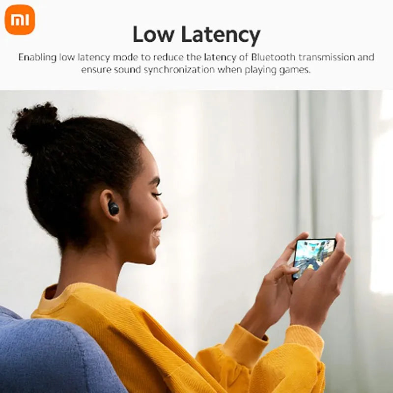 XIAOMI Redmi Buds 3 Lite TWS Bluetooth 5.2 Earphone IP54 18 Hours Battery Life Mi Ture Wireless Earbuds Youth Edition