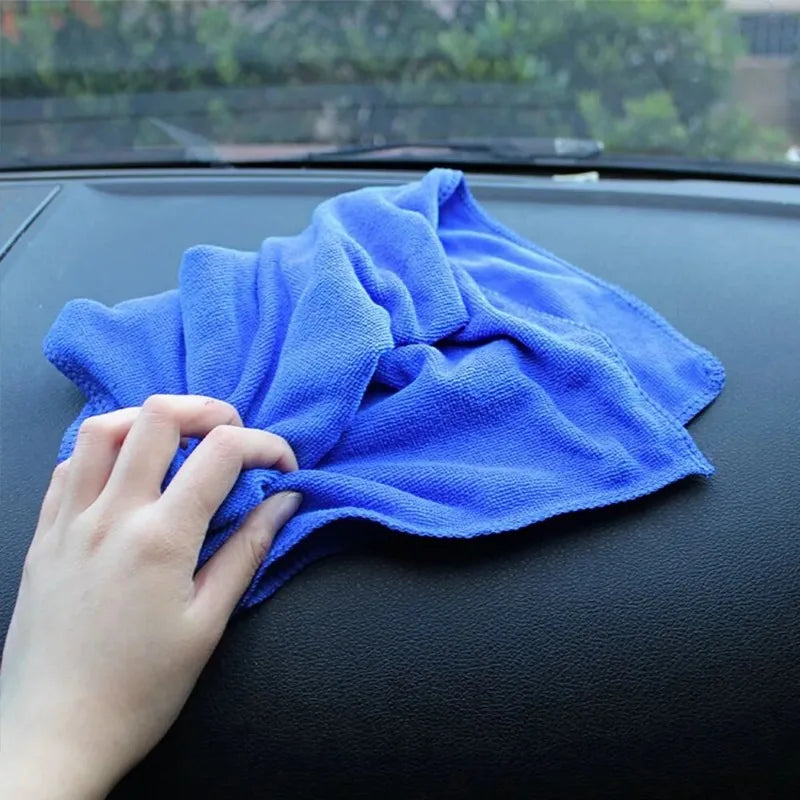 1-20Pcs Microfiber Towels Car Wash Drying Cloth Towel Household Cleaning Cloths Auto Detailing Polishing Cloth Home Clean Tools
