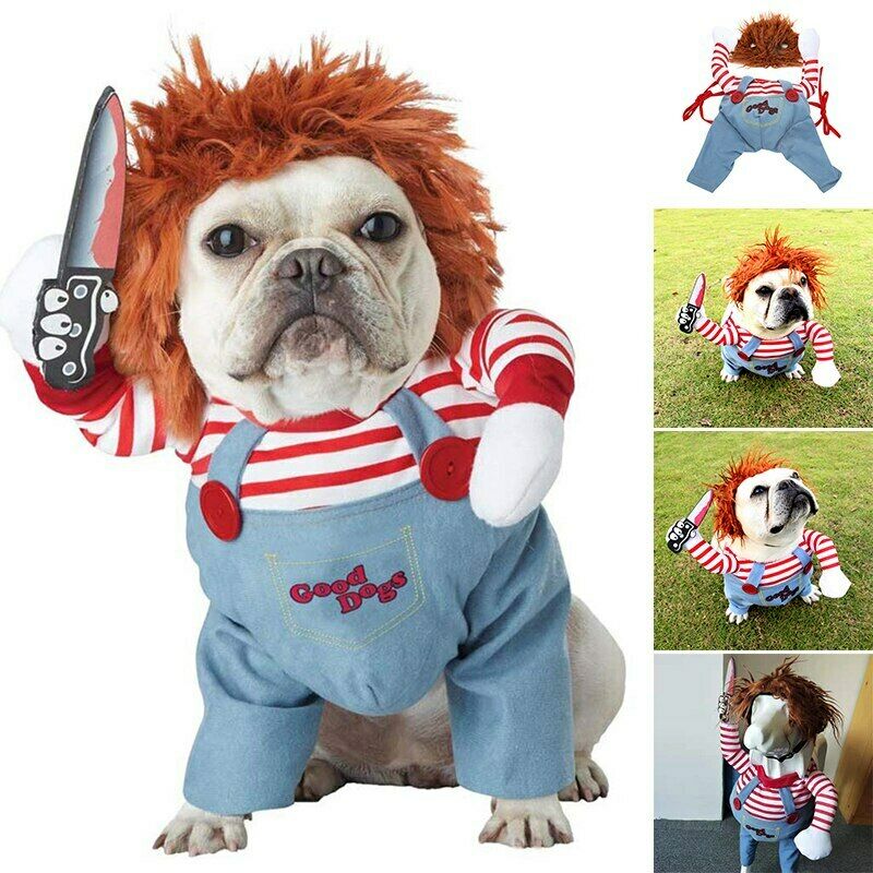 Halloween Costume D'animal Familier Réglable Chien Cosplay Costume