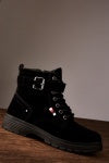 Buckle Side Trim Mens Boots